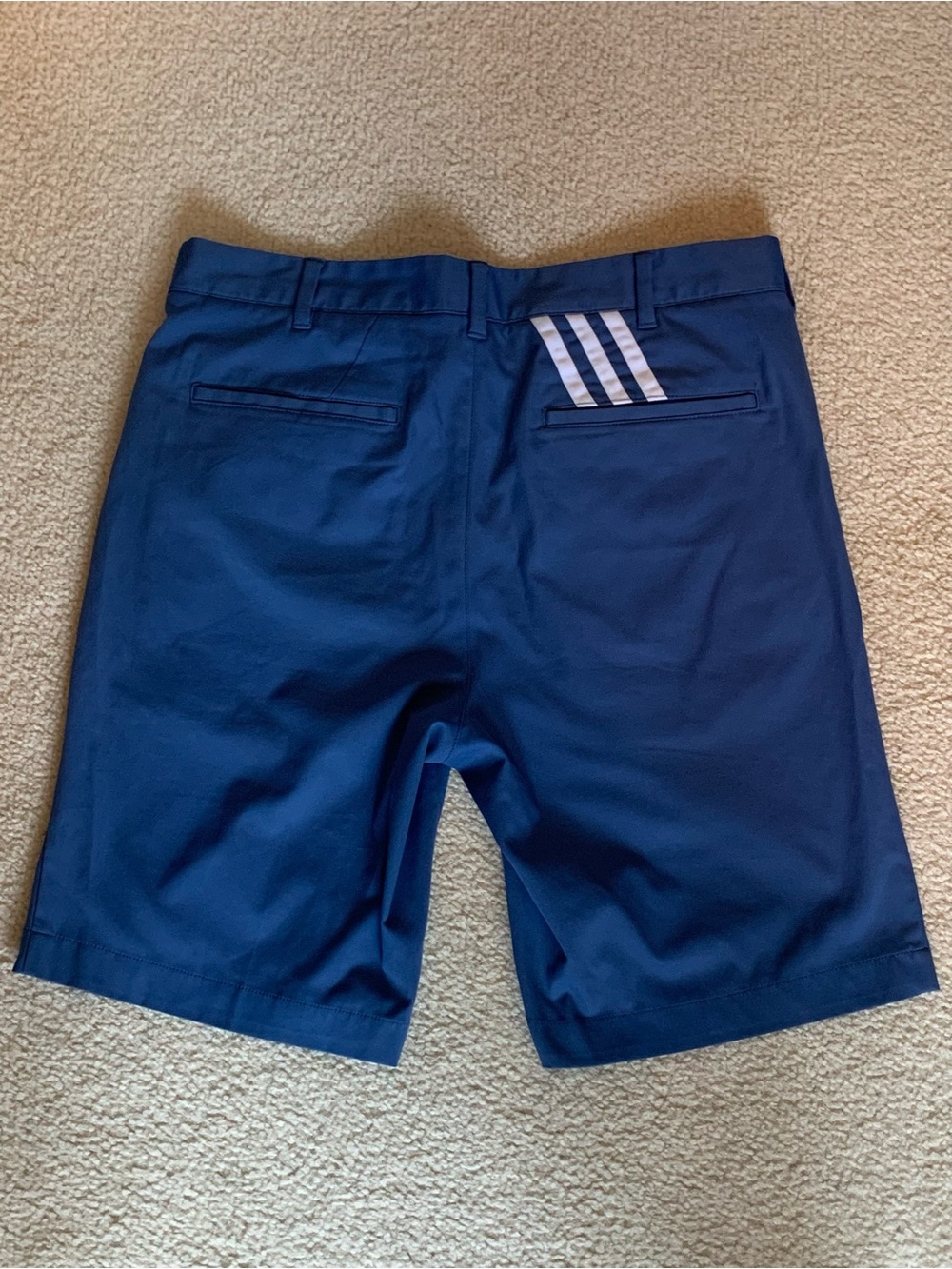 Men's Adidas Navy Performance Golf Shorts